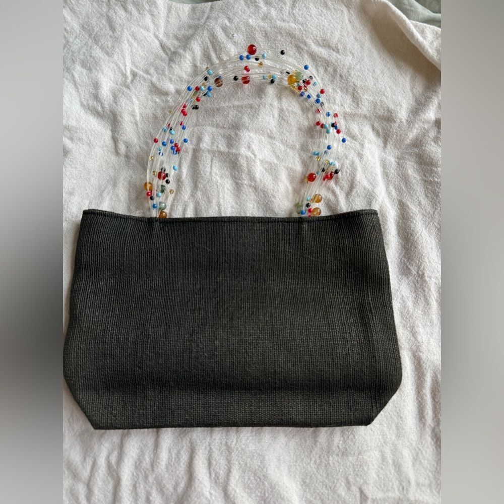 Y2K/ 90s Eclectic Floating Bead Handle Balik Bayan Handicrafts